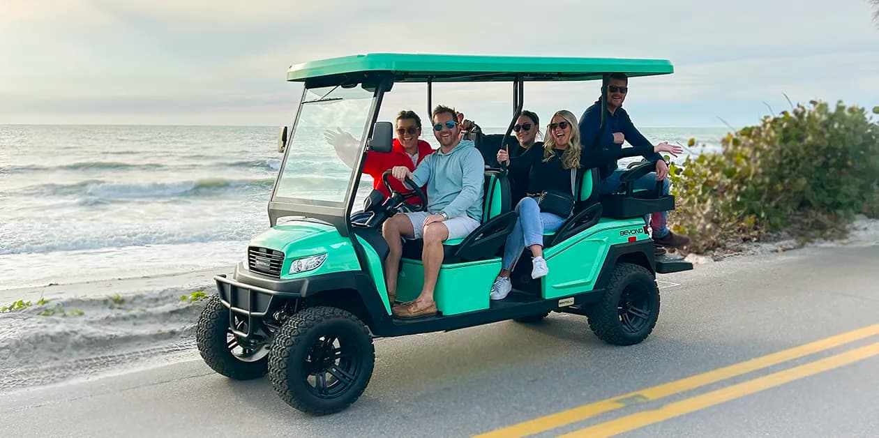 Golf cart in Nokomis